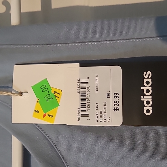 Adidas tank top size lg brand new - Picture 2 of 3